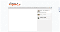 Desktop Screenshot of malopolska24.pl